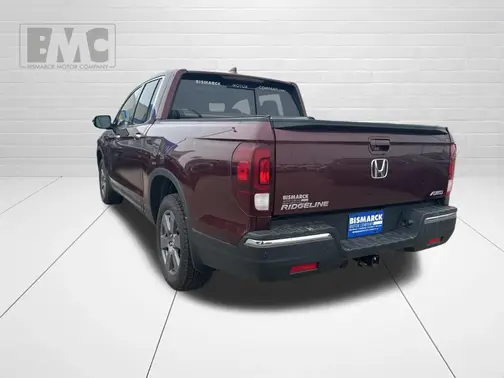 Red 2020 Honda Ridgeline RTL-E