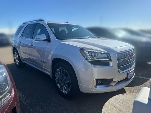 White 2016 GMC Acadia Denali