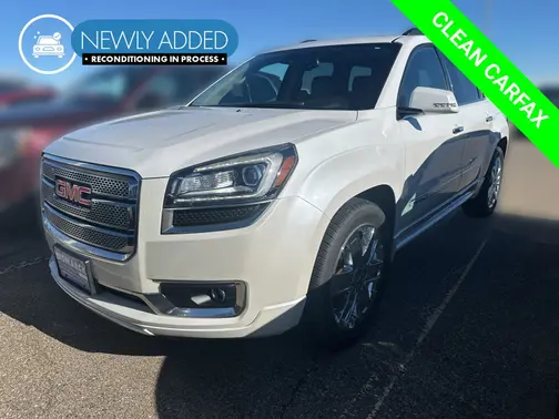 White 2016 GMC Acadia Denali