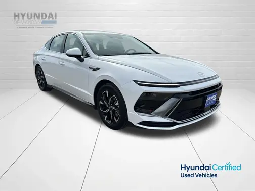 White 2025 Hyundai SONATA SEL