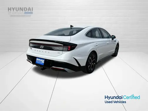 White 2025 Hyundai SONATA SEL