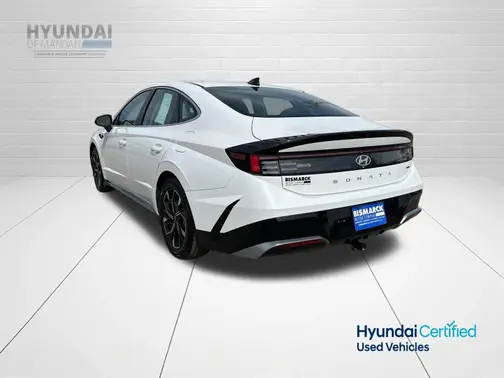 White 2025 Hyundai SONATA SEL