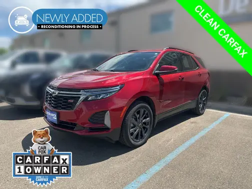 Red 2023 Chevrolet Equinox RS