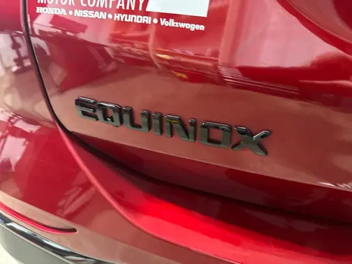 Red 2023 Chevrolet Equinox RS