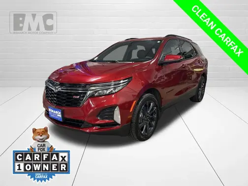 Red 2023 Chevrolet Equinox RS