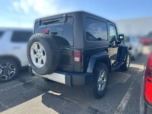 Black 2014 Jeep Wrangler Sahara