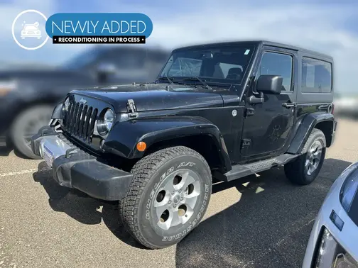 Black 2014 Jeep Wrangler Sahara