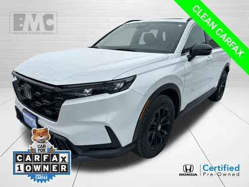 White 2025 Honda CR-V Hybrid Sport-L