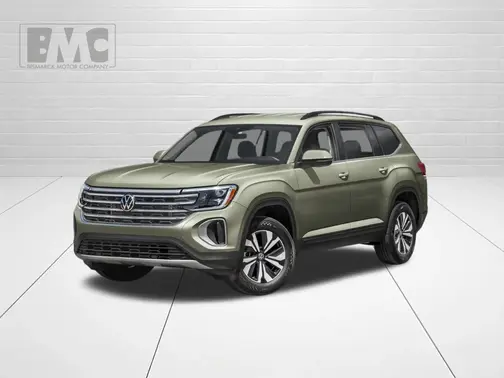 Avocado Green Pearl 2026 Volkswagen Atlas 2.0T SE w/Technology 4MOTION