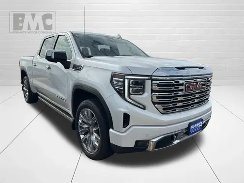 White 2024 GMC Sierra 1500 Denali 6.2L Crew Cab