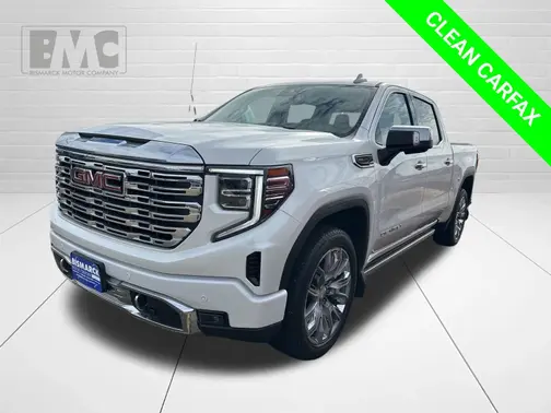 White 2024 GMC Sierra 1500 Denali 6.2L Crew Cab