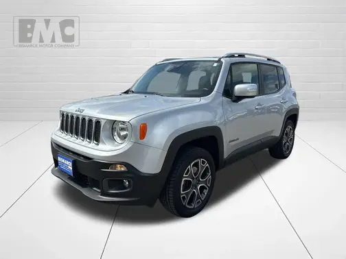 Silver 2016 Jeep Renegade Limited