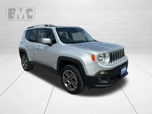 Silver 2016 Jeep Renegade Limited