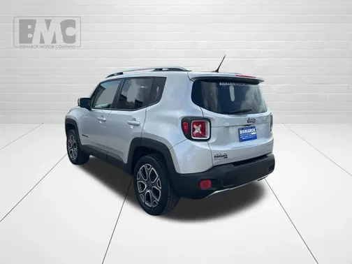 Silver 2016 Jeep Renegade Limited