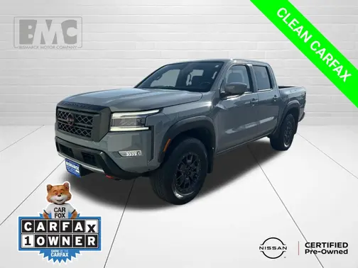 Gray 2024 Nissan Frontier PRO-4X