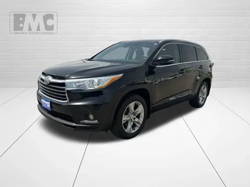 Black 2014 Toyota Highlander Limited