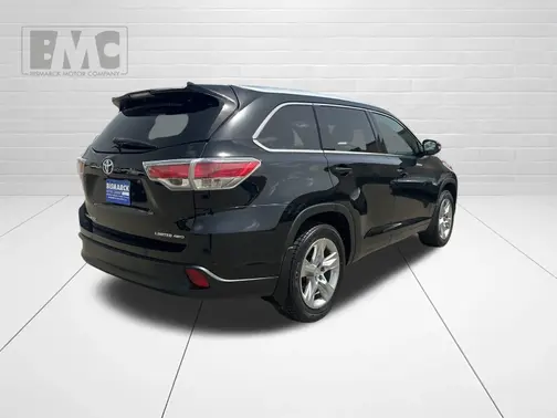 Black 2014 Toyota Highlander Limited