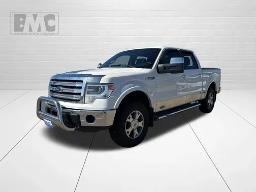White 2014 Ford F-150 Lariat