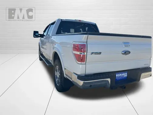 White 2014 Ford F-150 Lariat