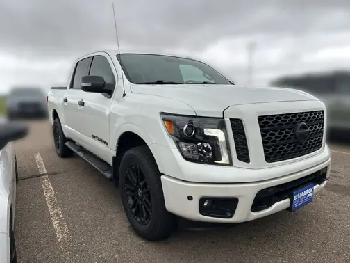 White 2018 Nissan Titan SL
