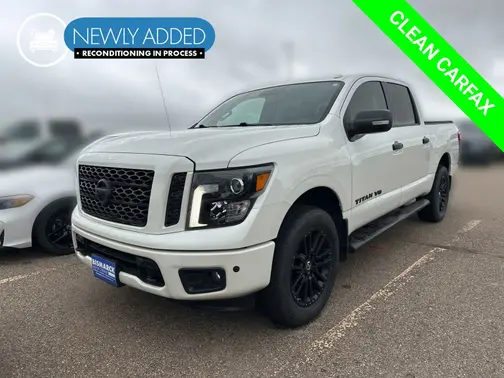 White 2018 Nissan Titan SL