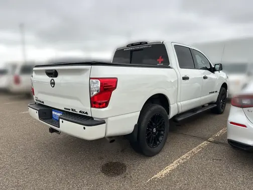 White 2018 Nissan Titan SL