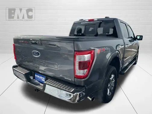 Gray 2022 Ford F-150 Lariat