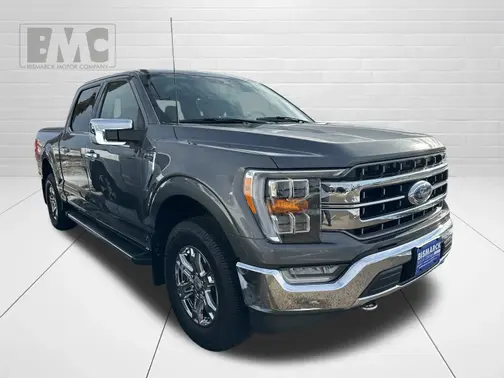 Gray 2022 Ford F-150 Lariat