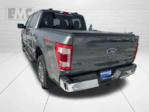 Gray 2022 Ford F-150 Lariat