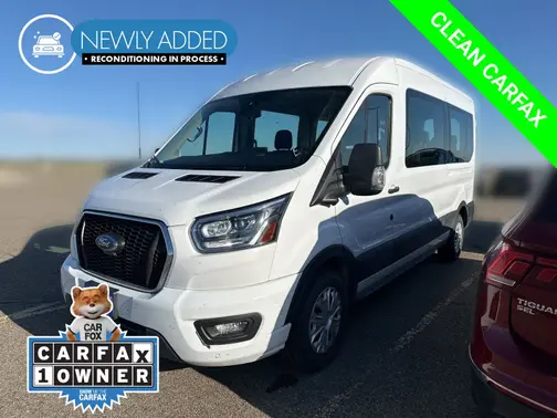White 2023 Ford Transit-350 XLT