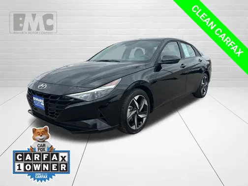 Black 2023 Hyundai ELANTRA SEL