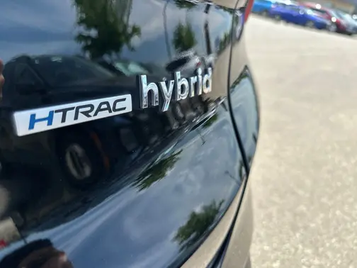 Black 2022 Hyundai SANTA FE HEV Limited