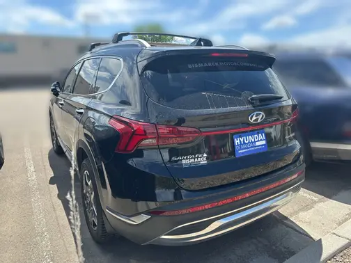 Black 2022 Hyundai SANTA FE HEV Limited