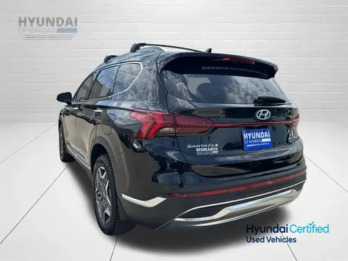 Black 2022 Hyundai SANTA FE HEV Limited