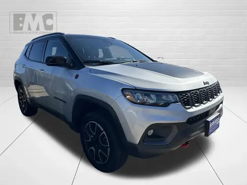 Silver 2024 Jeep Compass Trailhawk
