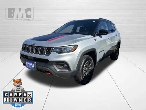 Silver 2024 Jeep Compass Trailhawk