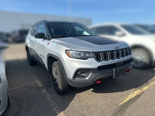 Silver 2024 Jeep Compass Trailhawk