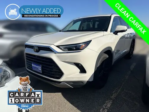 White 2024 Toyota Grand Highlander Limited