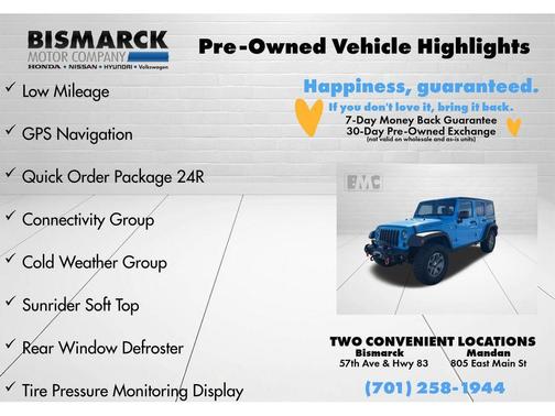 Chief 2018 Jeep Wrangler JK Unlimited Rubicon