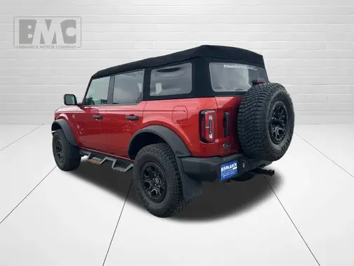 Red 2023 Ford Bronco Wildtrak