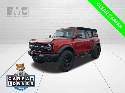 Red 2023 Ford Bronco Wildtrak
