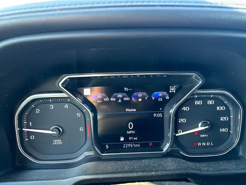 Blue 2022 GMC Sierra 1500 Limited Denali