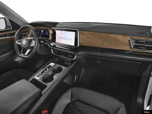 Deep Black Pearl 2026 Volkswagen Atlas 2.0T SE w/Technology 4MOTION