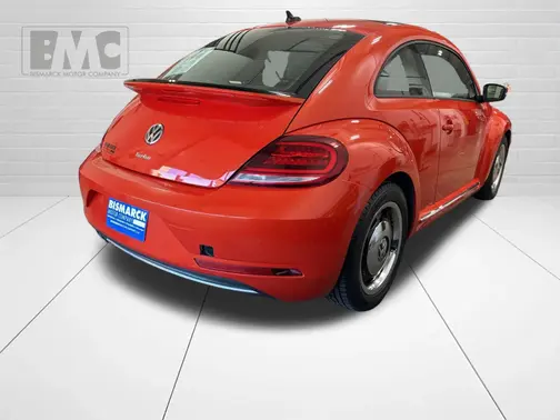 Orange 2018 Volkswagen Beetle 2.0T S