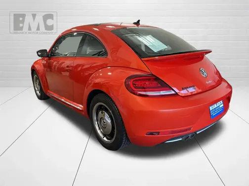 Orange 2018 Volkswagen Beetle 2.0T S