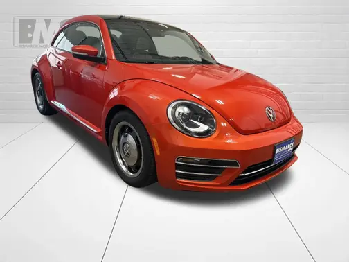Orange 2018 Volkswagen Beetle 2.0T S