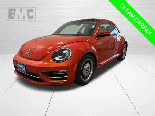 Orange 2018 Volkswagen Beetle 2.0T S