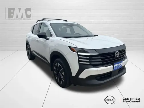 White 2026 Nissan Kicks SV