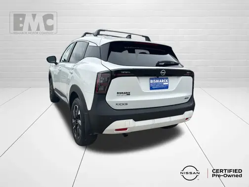 White 2026 Nissan Kicks SV