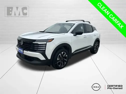 White 2026 Nissan Kicks SV